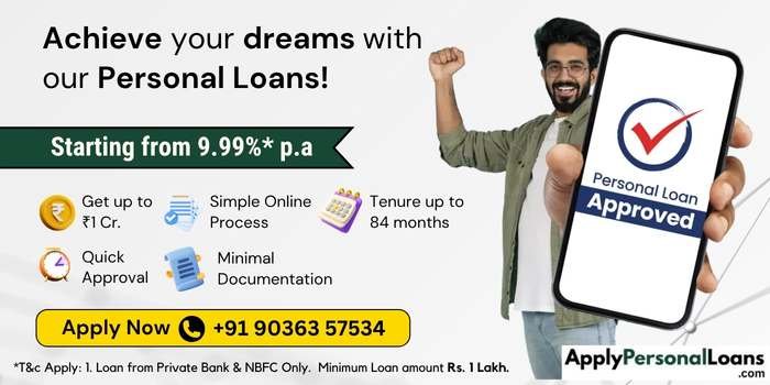 Low Interest Personal Loan Offer in Vellore, Davanagere & Nellore — ApplyPersonalLoans.com
