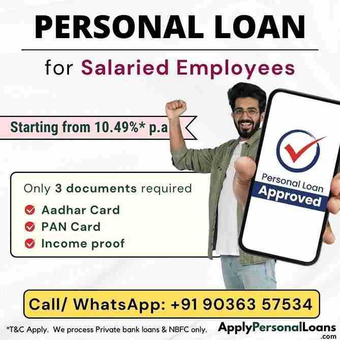 Personal Loan Options for Salaried Professionals personal loan options available for salaried residents in Chitradurga