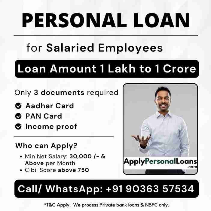 Personal Loan Options for Salaried Professionals personal loan options available for salaried residents in Malappuram