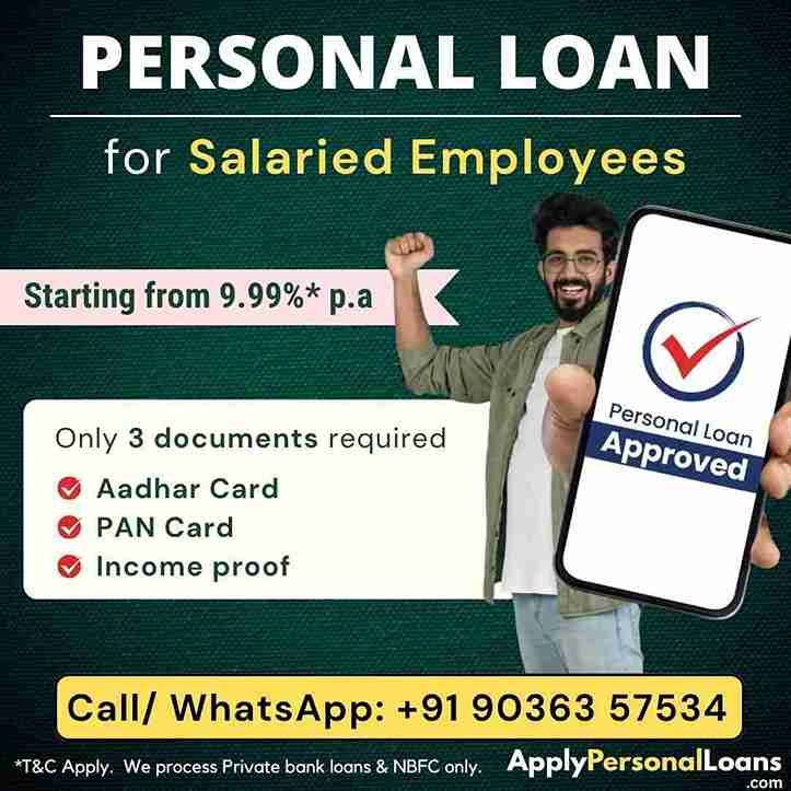 Personal Loan Options for Salaried Professionals personal loan options available for salaried residents in Kerala