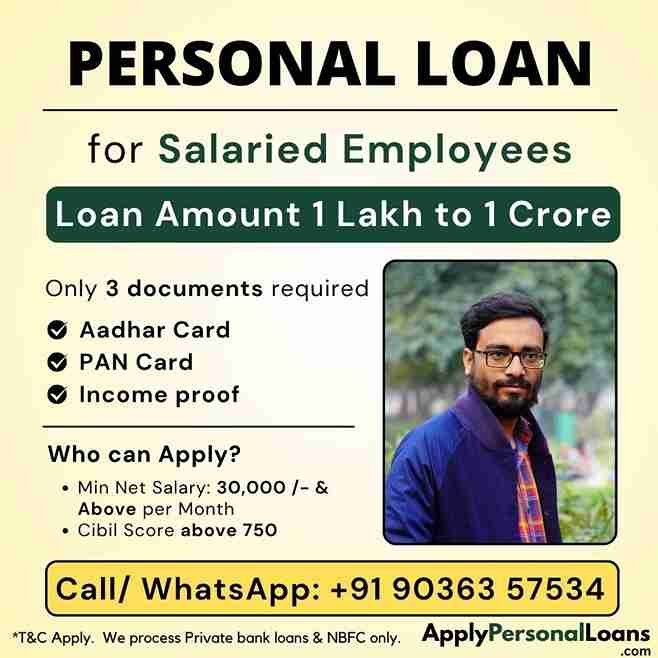 Personal Loan Options for Salaried Professionals personal loan options available for salaried residents in Koppal