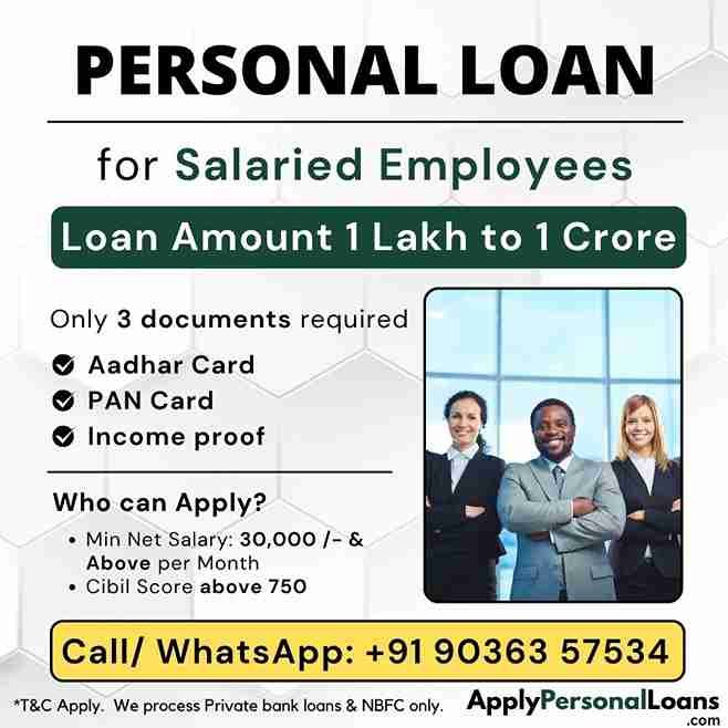 Personal Loan Options for Salaried Professionals personal loan options available for salaried residents in Idukki