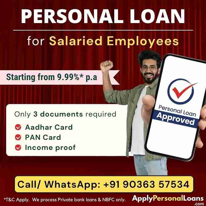 Personal Loan Options for Salaried Professionals personal loan options available for salaried residents in Malappuram