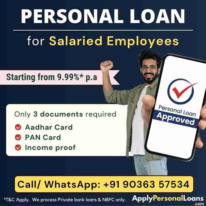 Personal Loan Options for Salaried Professionals personal loan options available for salaried residents in Koppal