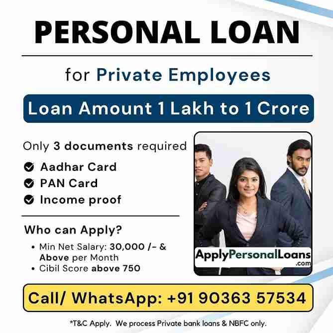 Personal Loan Options for Salaried Professionals personal loan options available for salaried residents in Kottayam