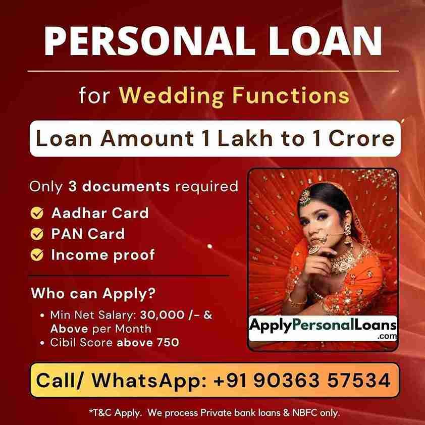 Software Engineers personal loan options available for salaried residents in Mandya